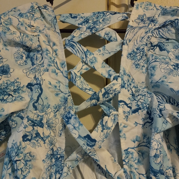 Open back tier dress - Picture 5 of 7